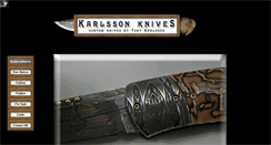 Desktop Screenshot of karlssonknives.com